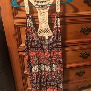 Patterned romper!